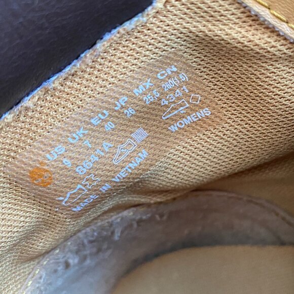 Timberland Flannery 6" Sneaker Boots Wheat Nubuck Sz 9 - Picture 11 of 15